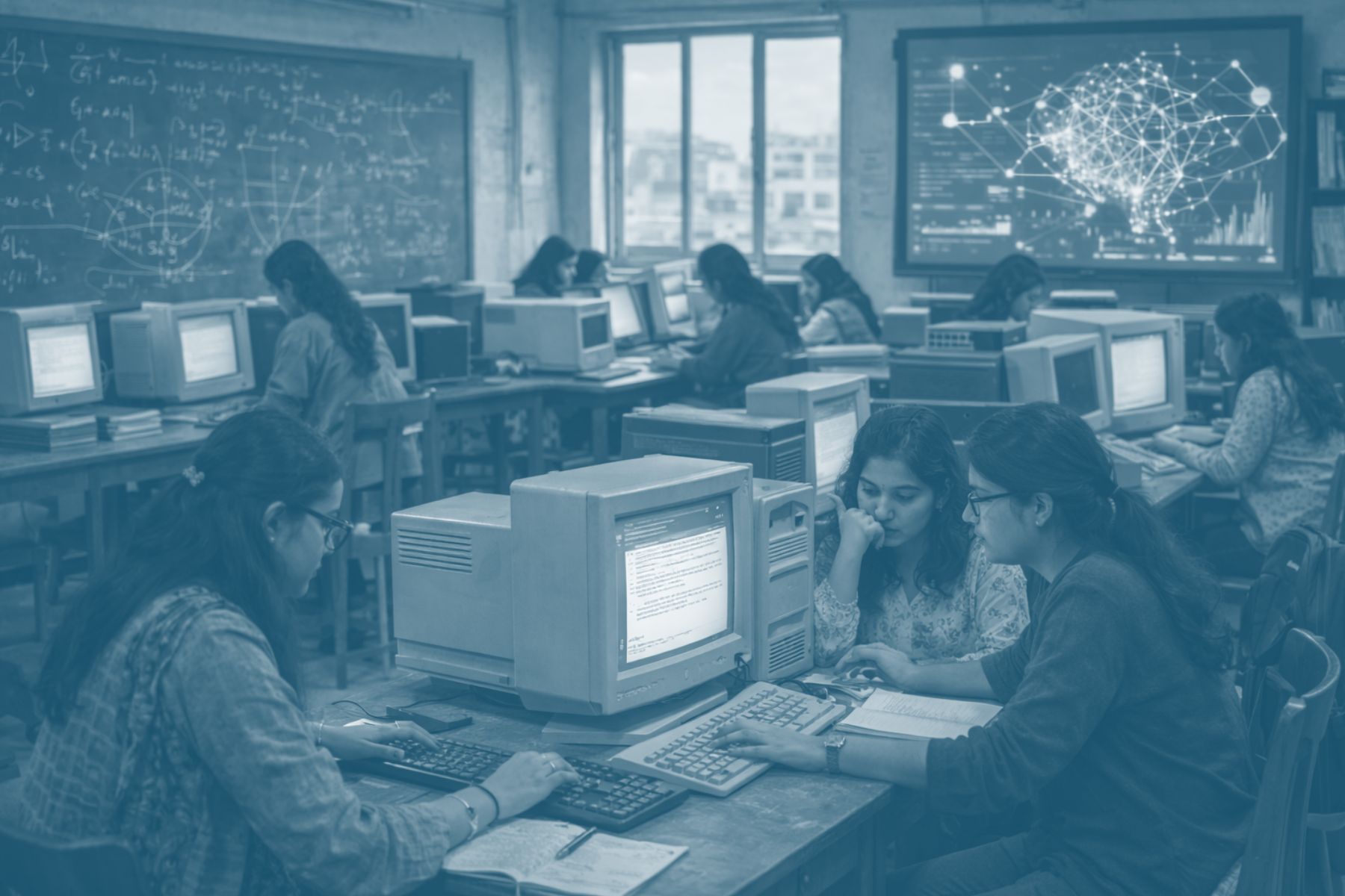 Who designs AI for women?